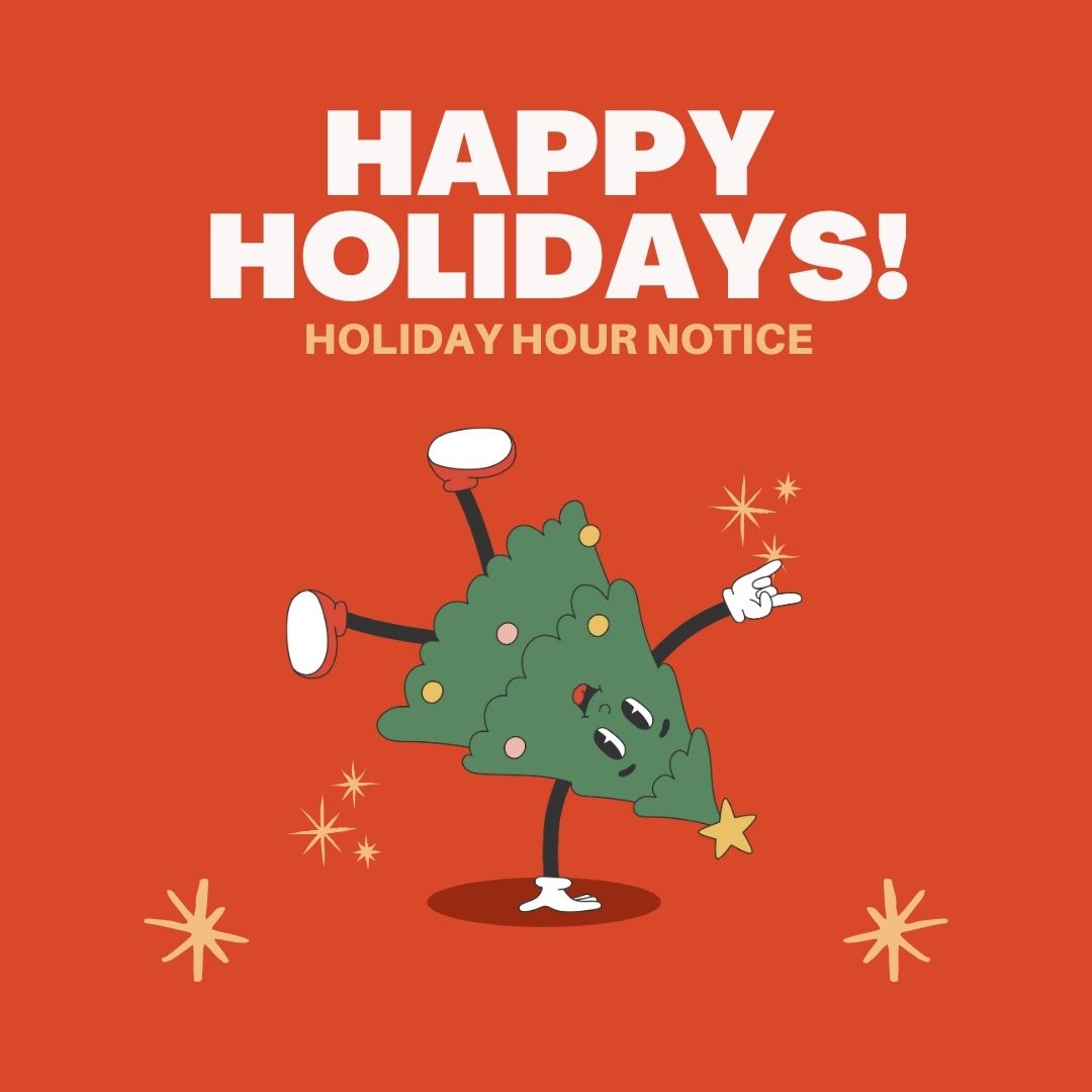 Happy Holidays and Our Winter Schedule