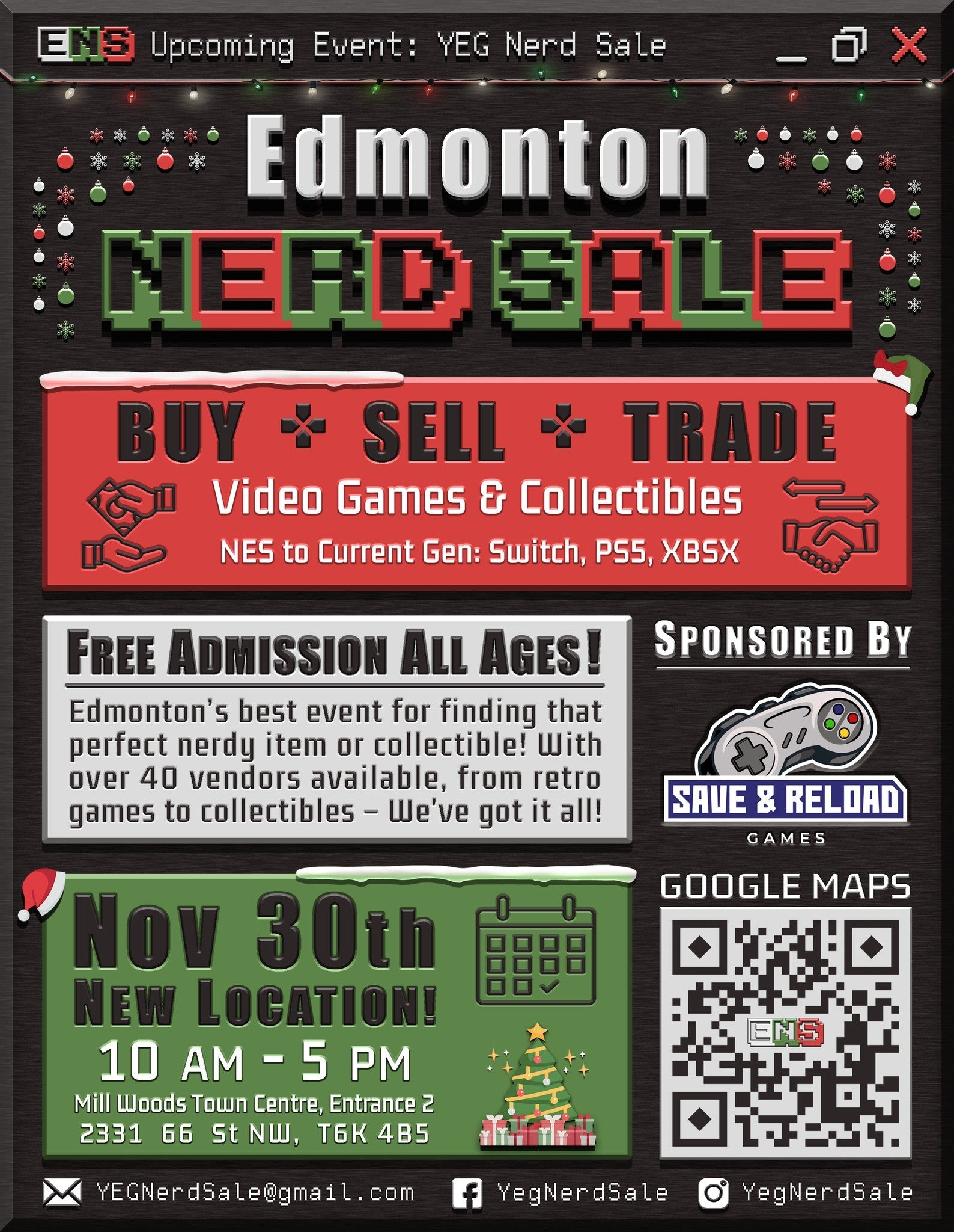 Edmonton Nerd Sale - November 30, 2024