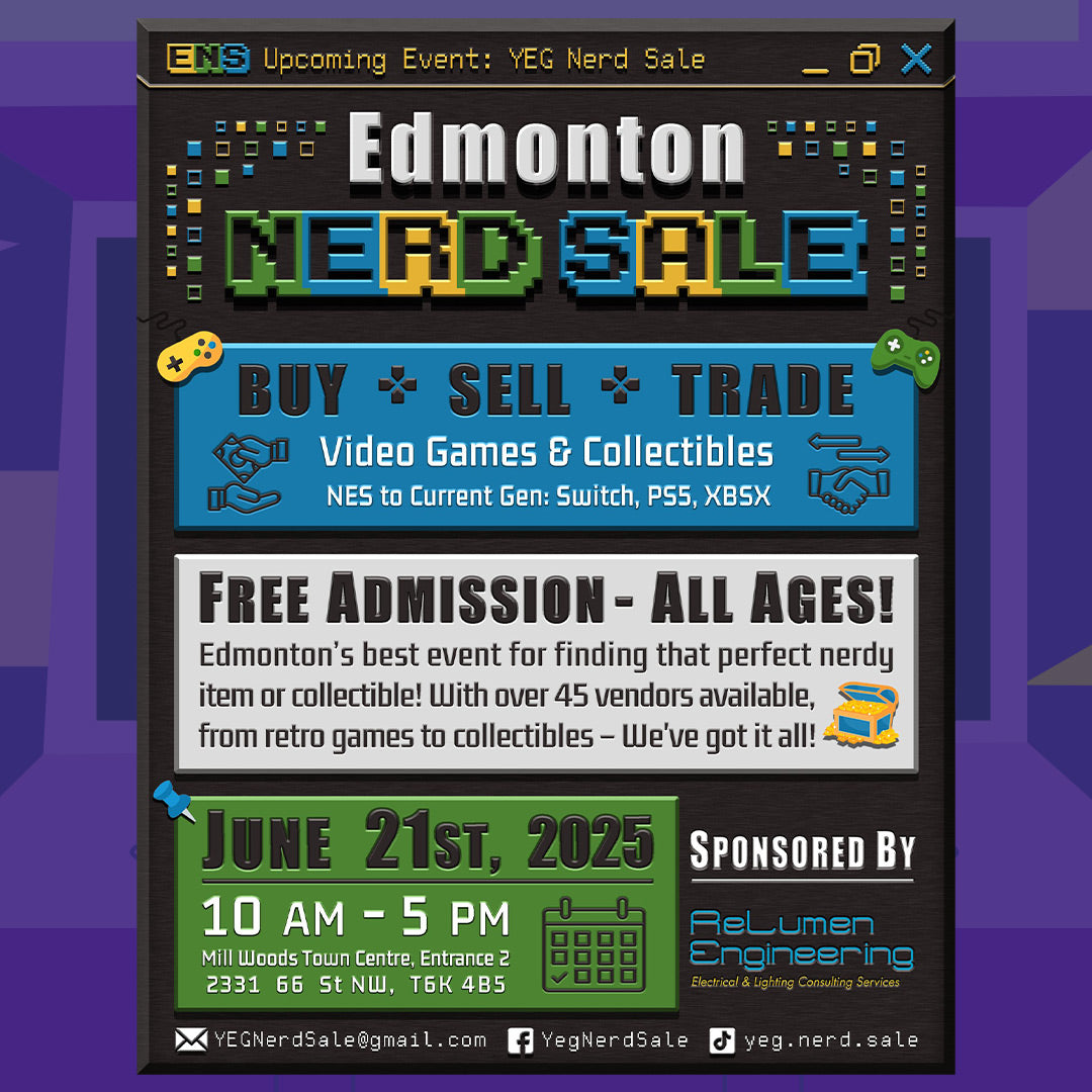 Edmonton Nerd Sale - June 21, 2025