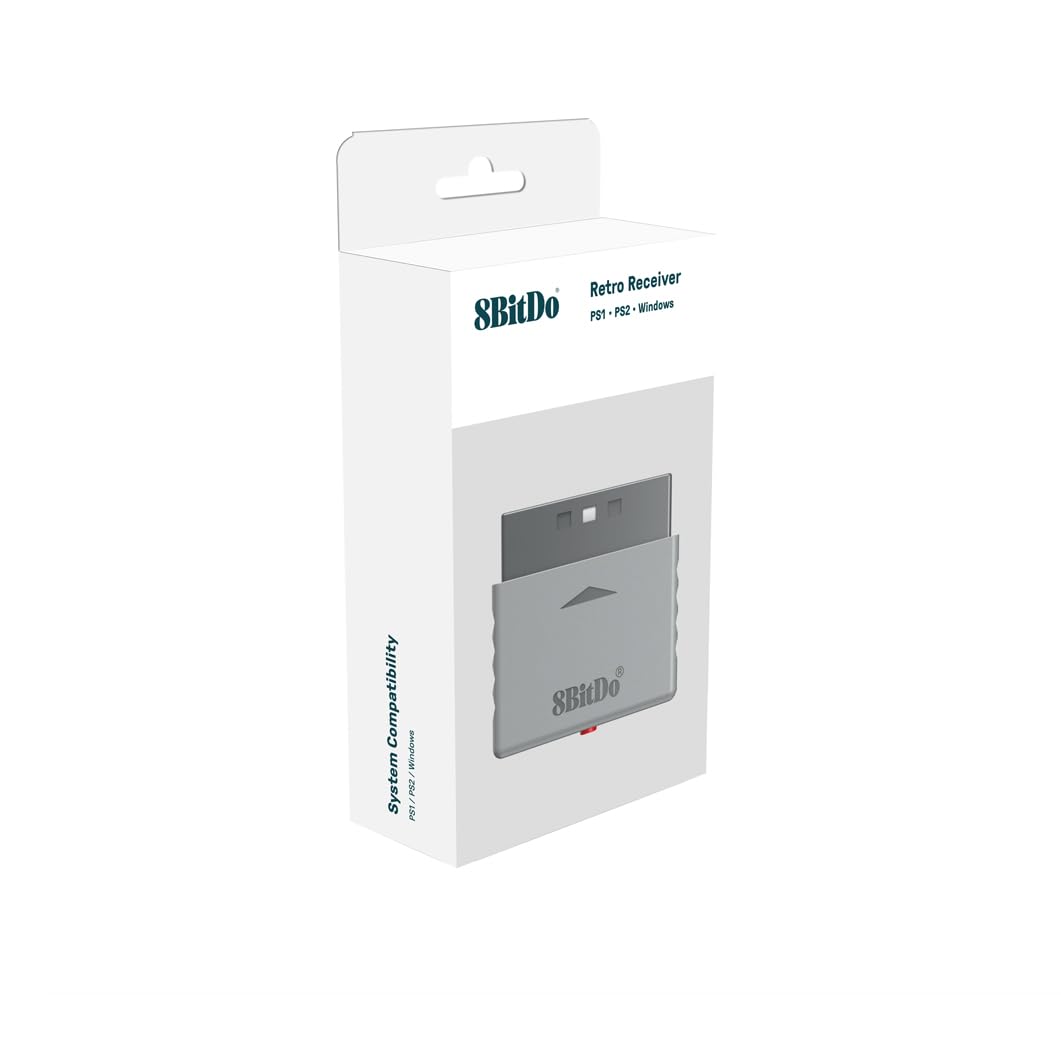 8Bitdo Bluetooth Retro Receiver for PS1 [NEW]