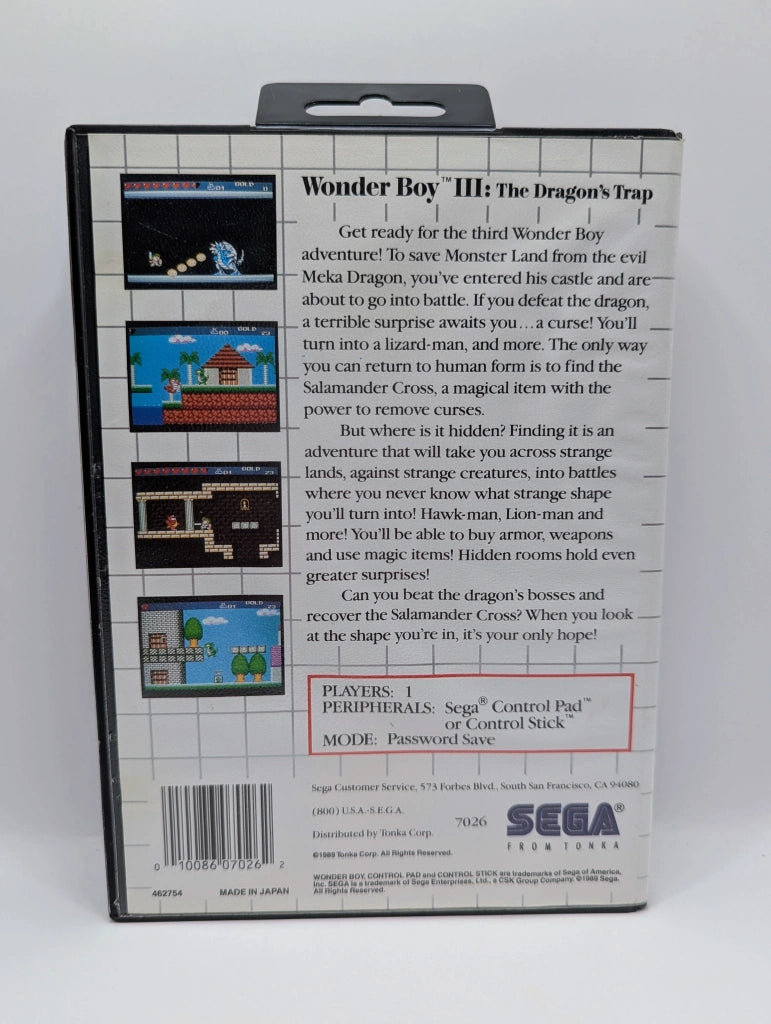 Wonder Boy III the Dragon's Trap [Condition] [No Manual]