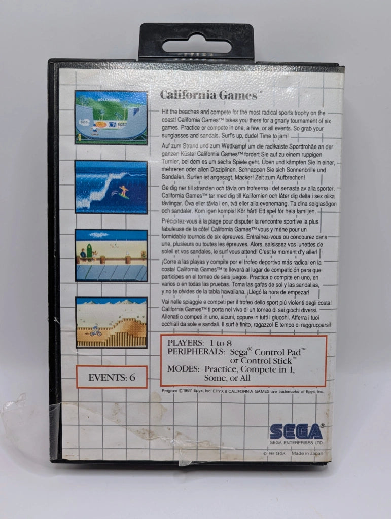 California Games [Condition] [No Manual]