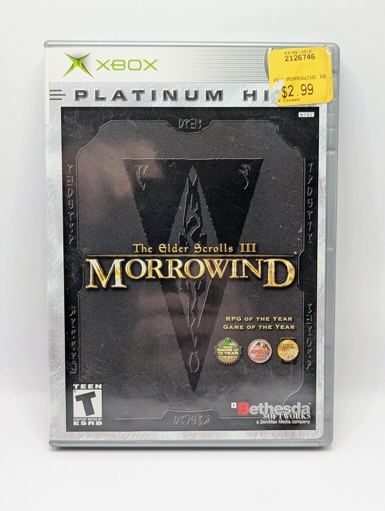 The Elder Scrolls III: Morrowind (Platinum Hits)