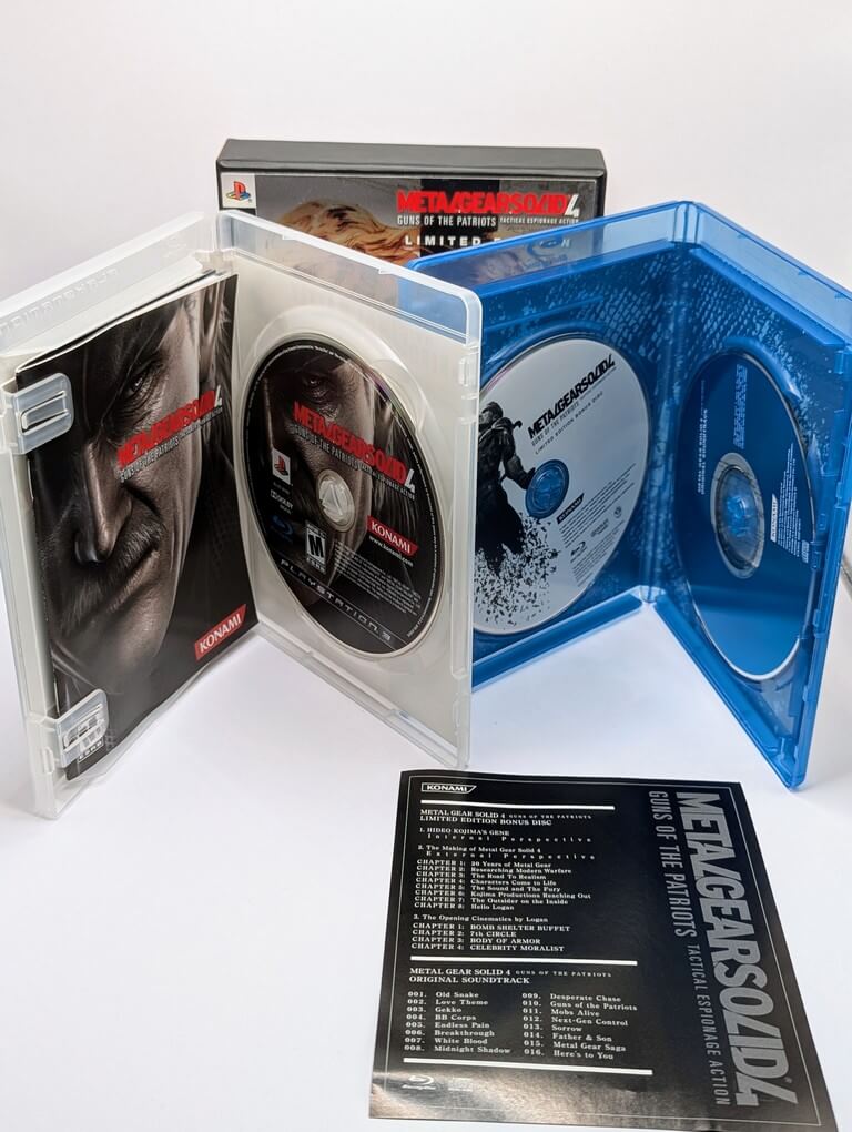 Metal Gear Solid 4 [Édition Limitée]