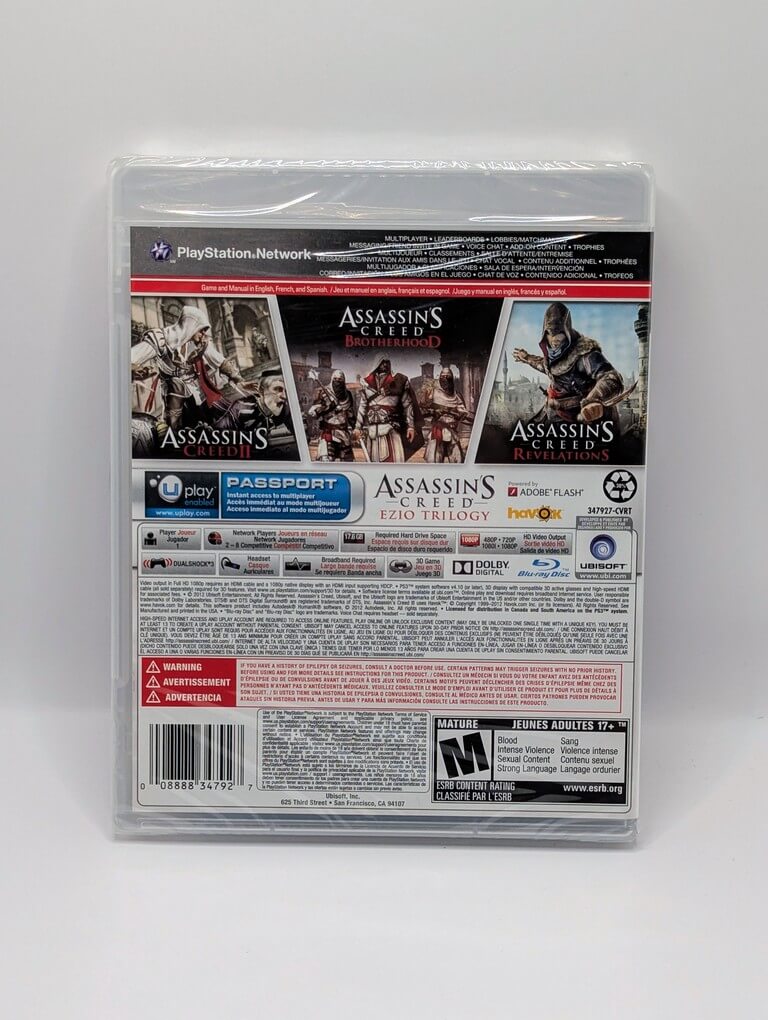 Assassin's Creed: La Trilogie d'Ezio [NOUVEAU]