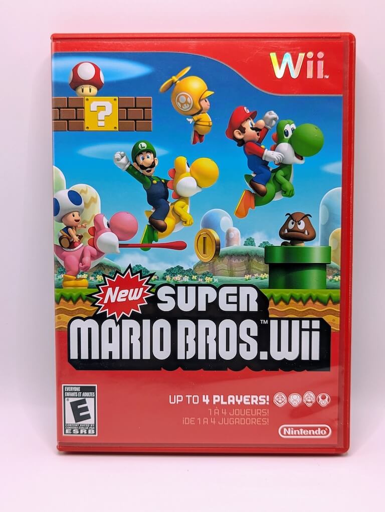 New Super Mario Bros. Wii [No Manual]