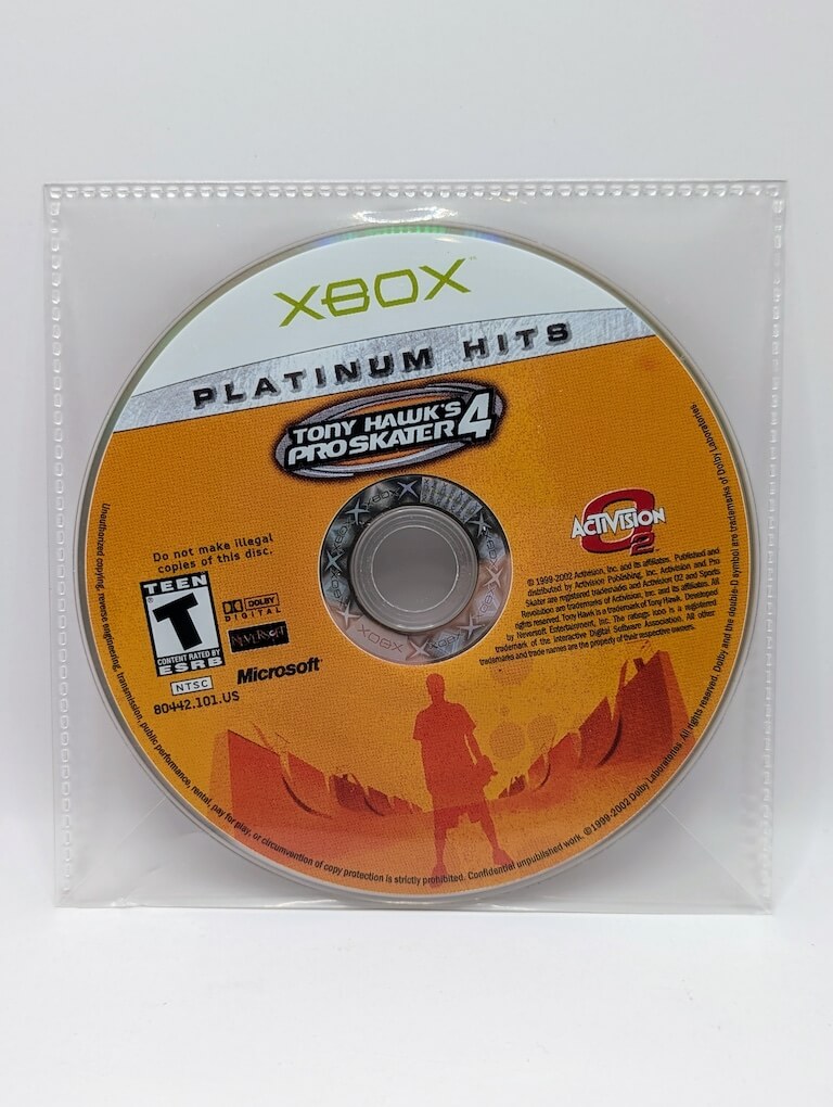 Tony Hawk's Pro Skater 4 [Platinum Hits] [Sans boîte]