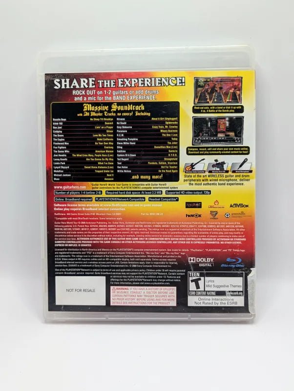 Guitar Hero World Tour