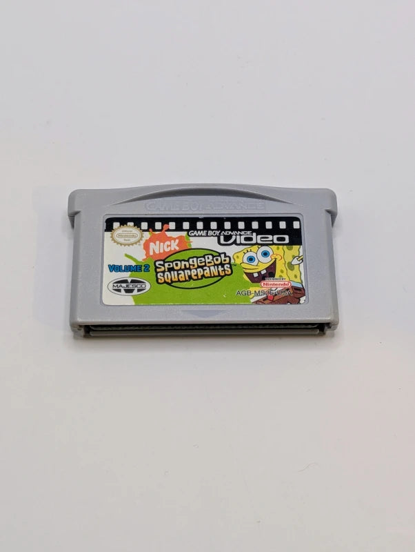 GBA Video SpongeBob SquarePants Volume 2 – Save and Reload Games