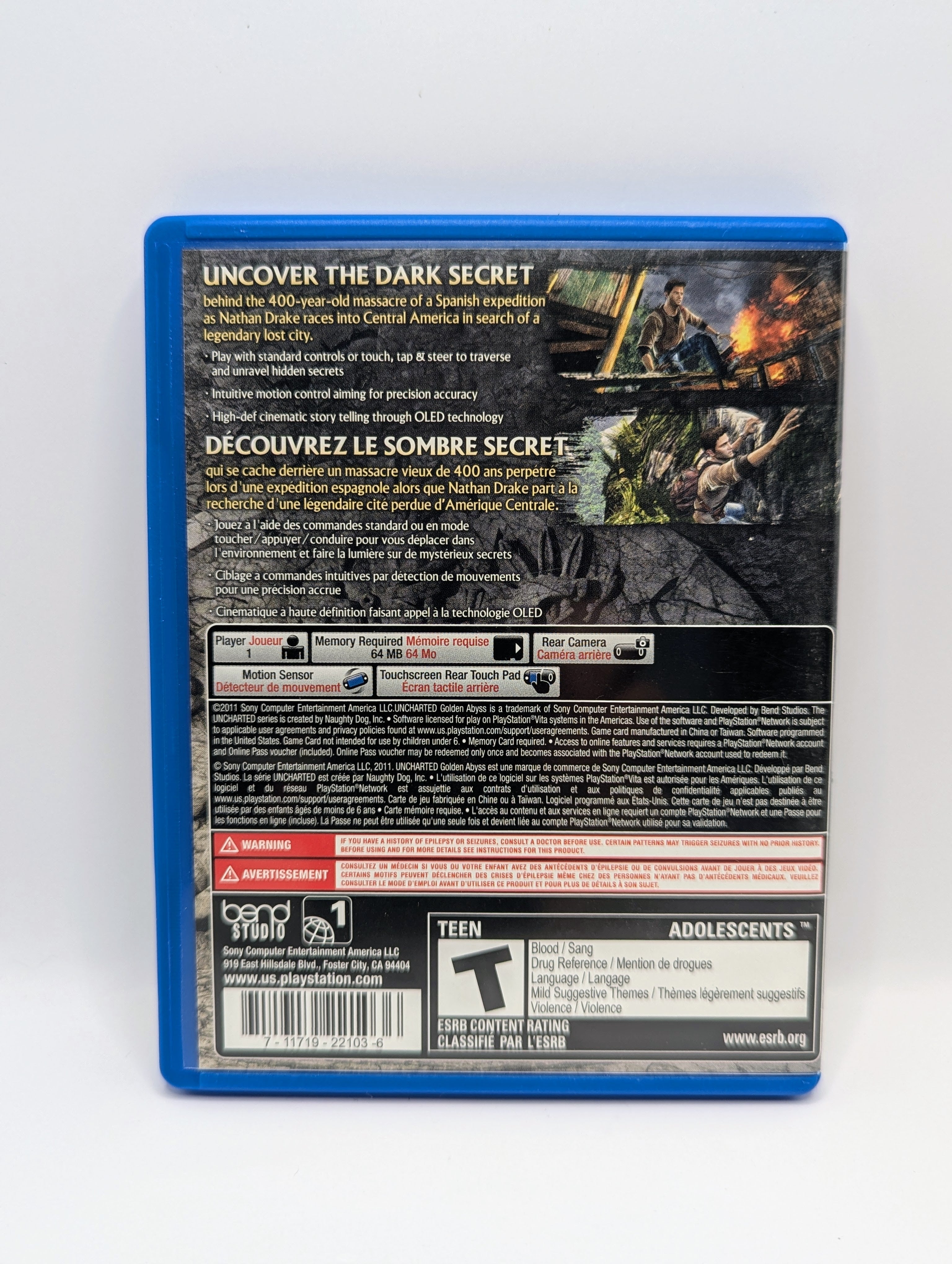 Uncharted: Golden Abyss