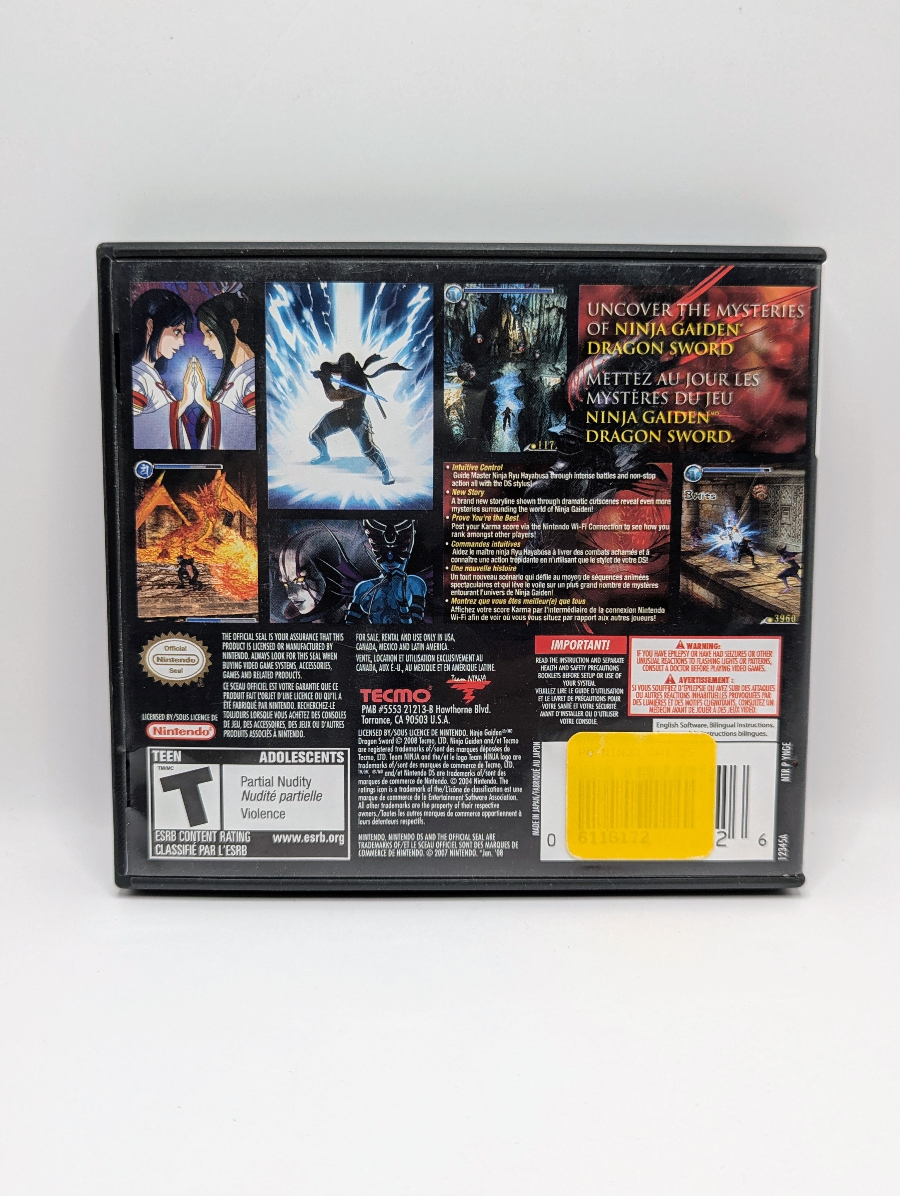 Ninja Gaiden: Dragon Sword [Condition]