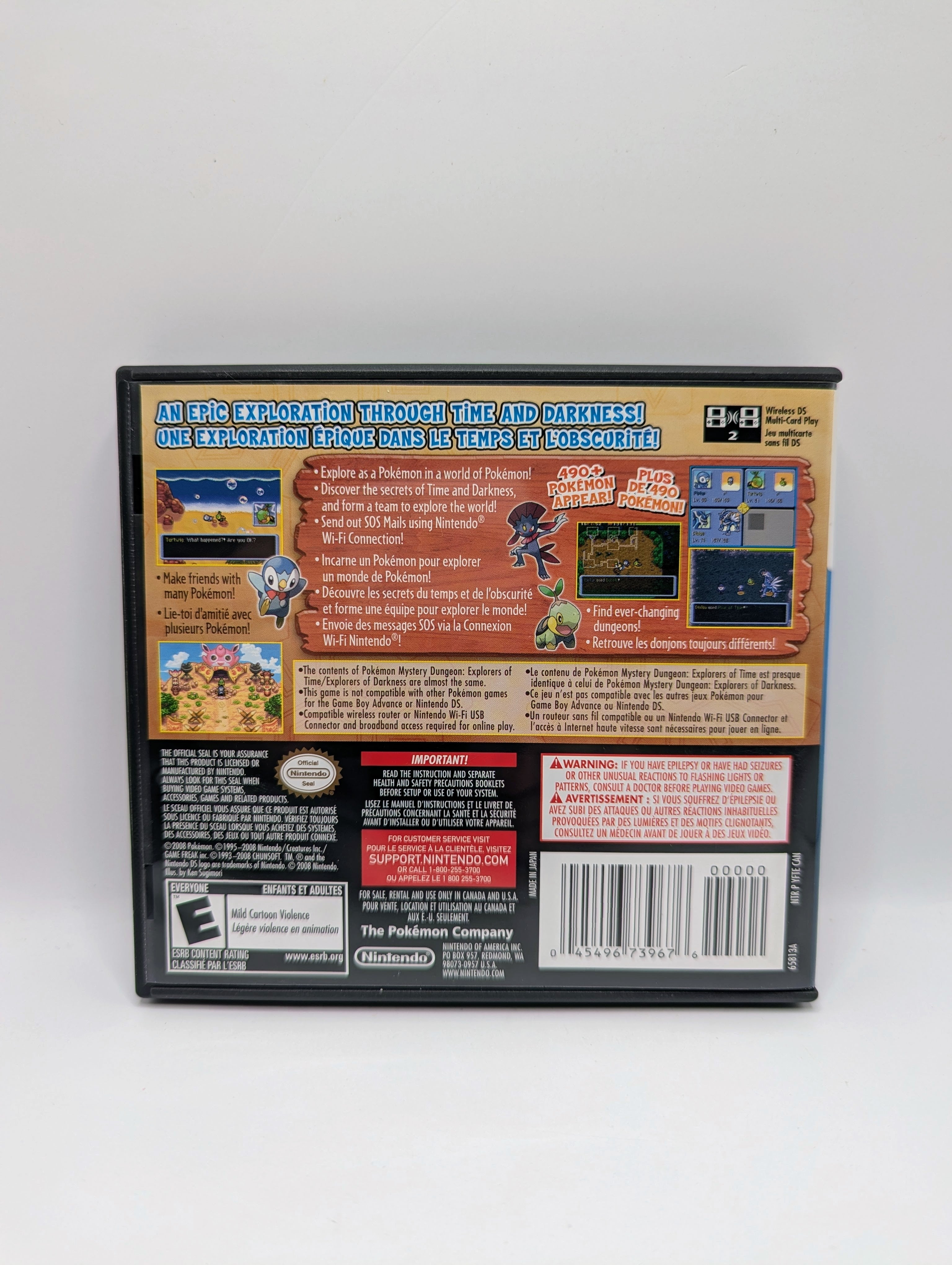 Pokemon Mystery Dungeon Explorers of Time