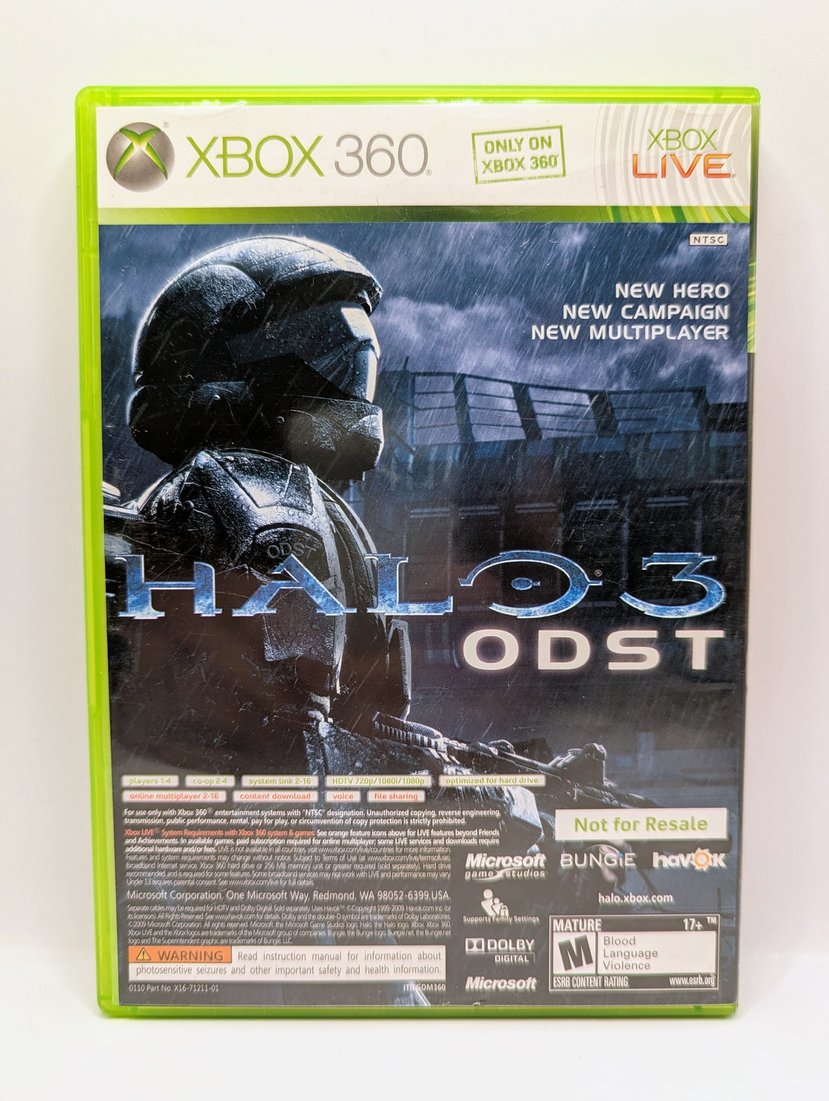 Halo 3: ODST & Forza Motorsport 3