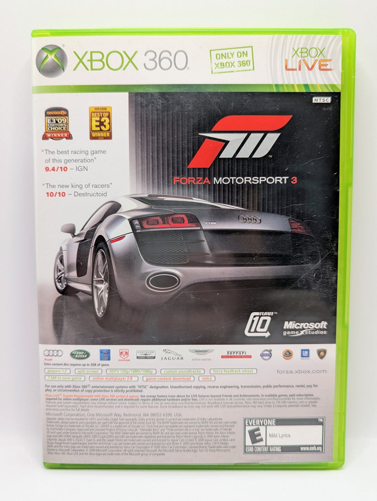 Halo 3: ODST & Forza Motorsport 3