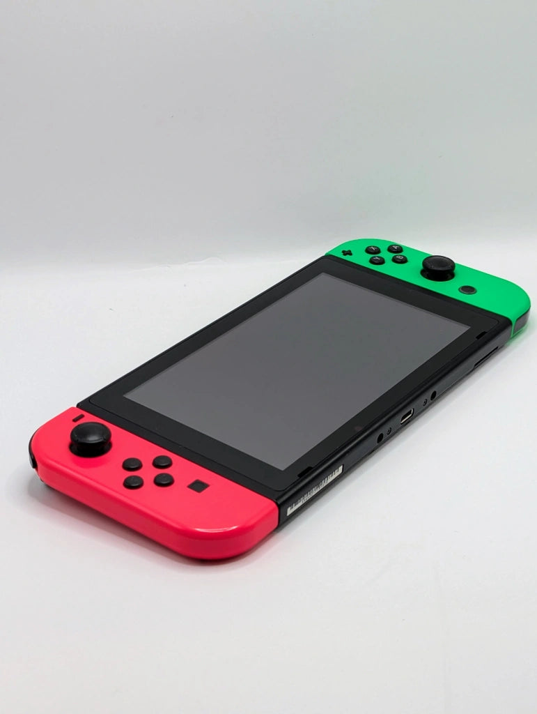 Nintendo Switch Console - HAC-001 - Pink / Green Joycons