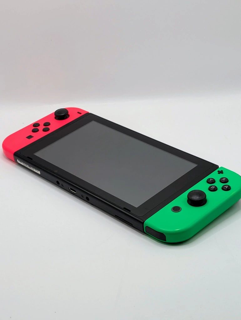 Nintendo Switch Console - HAC-001 - Pink / Green Joycons