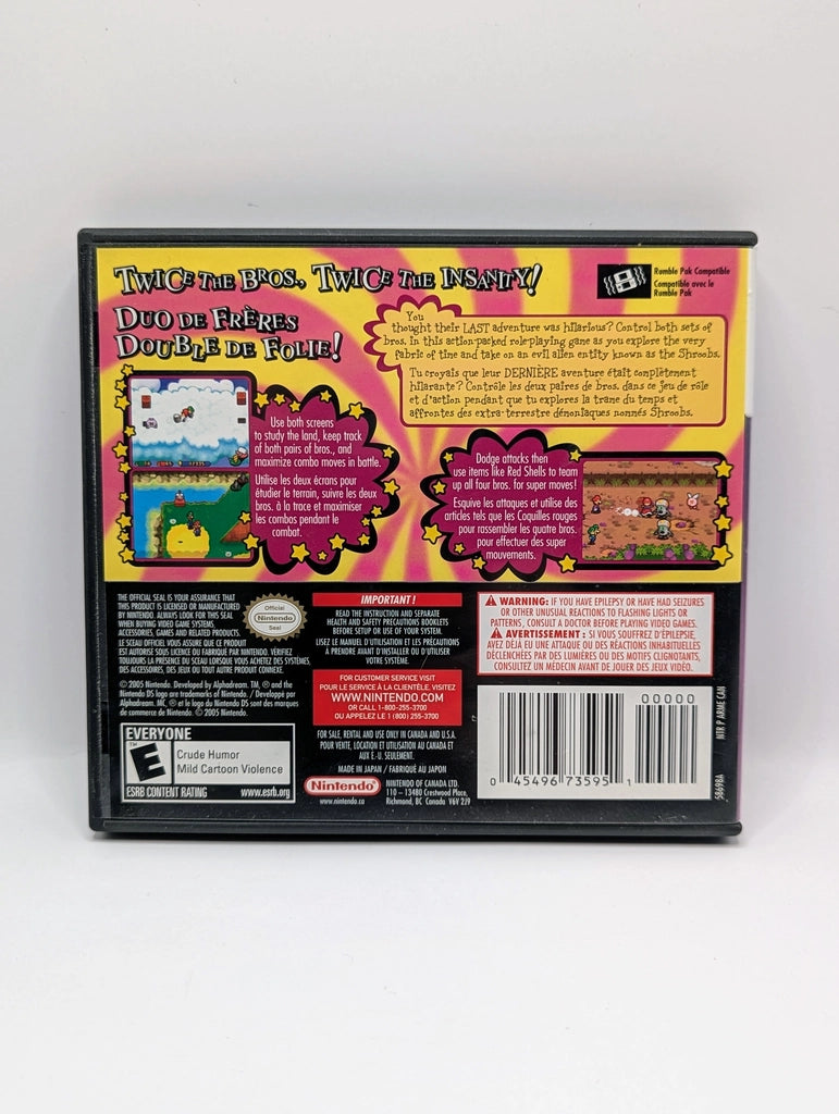 Mario & Luigi: Partners In Time Prix