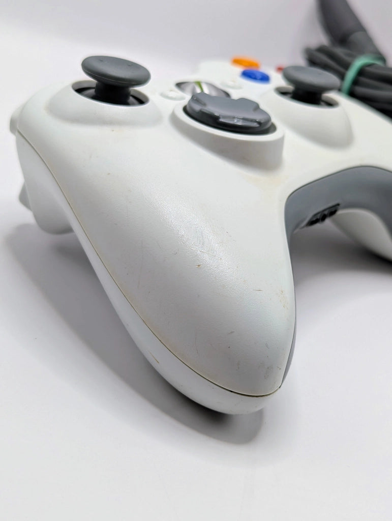 White Wired Xbox 360 Controller [Condition]