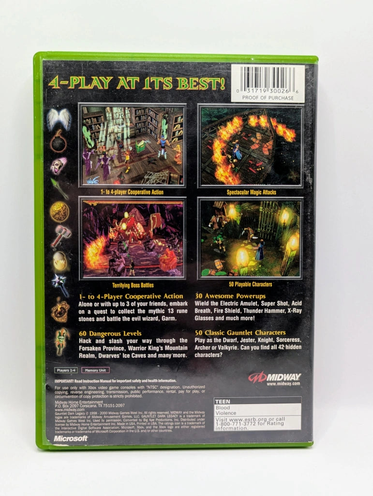 Gauntlet Dark Legacy [No Manual]
