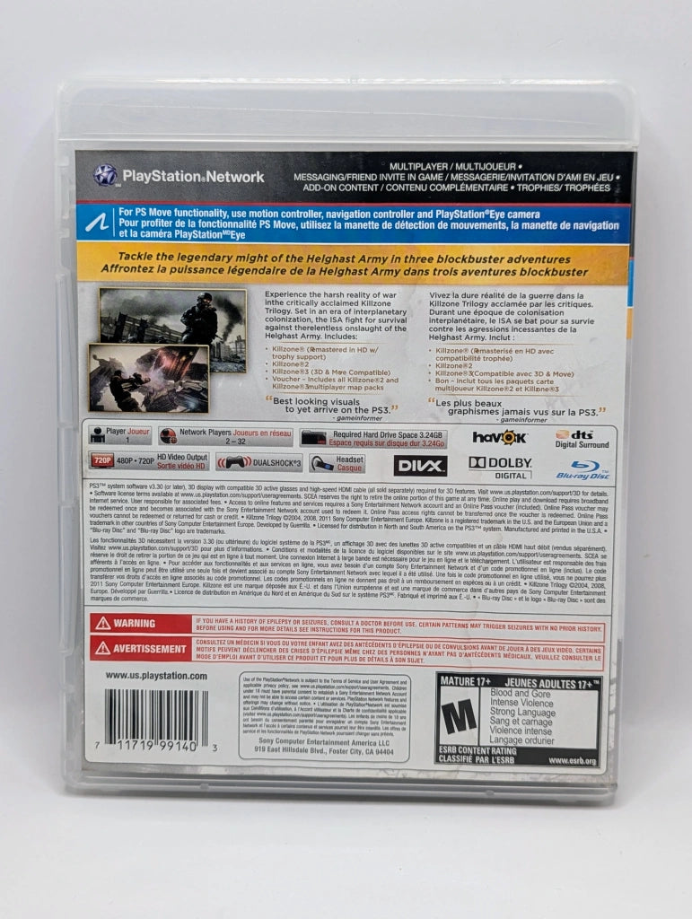 Killzone Trilogy [Condition]