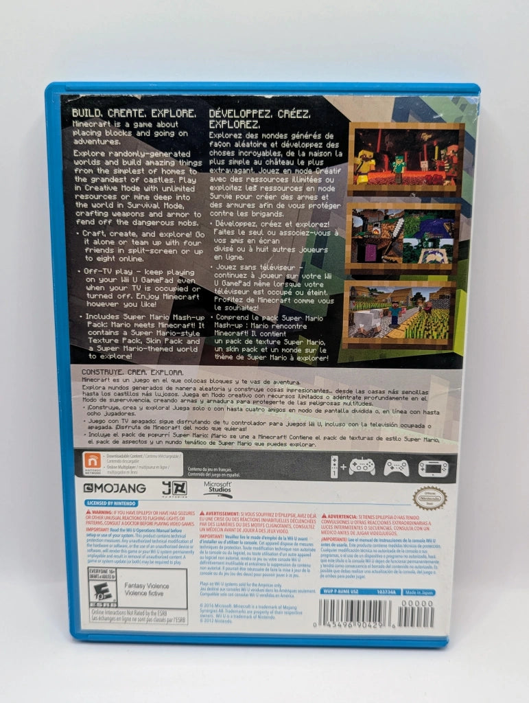 Minecraft Wii U Edition [Condition]