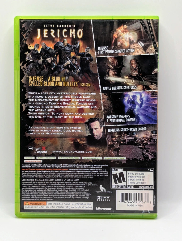 Jericho [Condition]