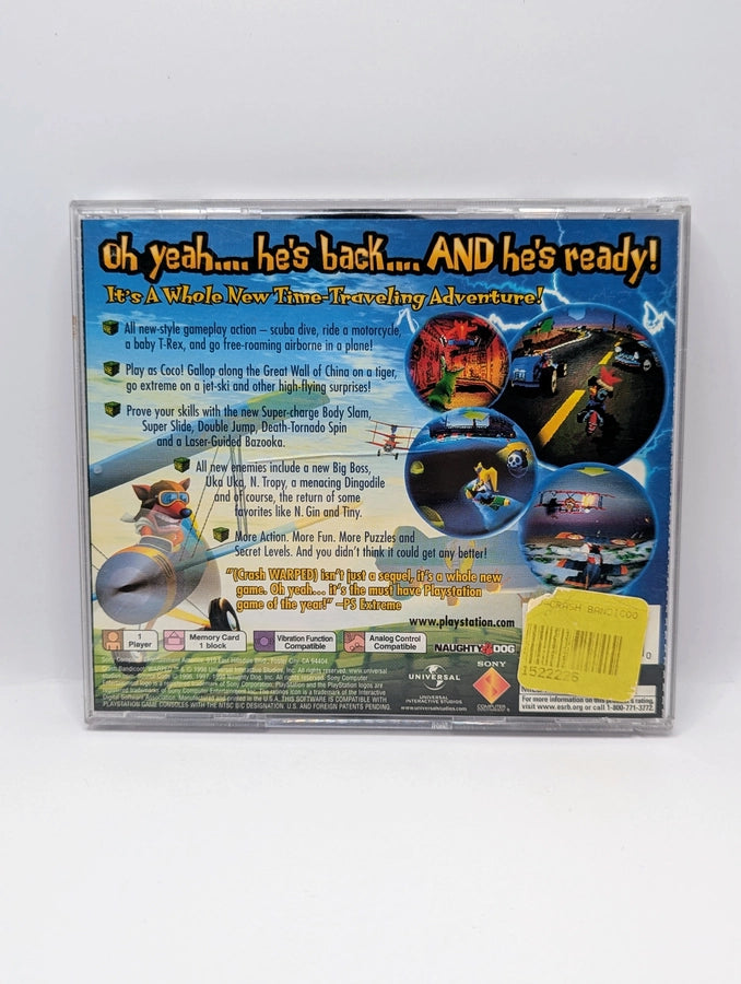 Crash Bandicoop Warped [Sans manuel]