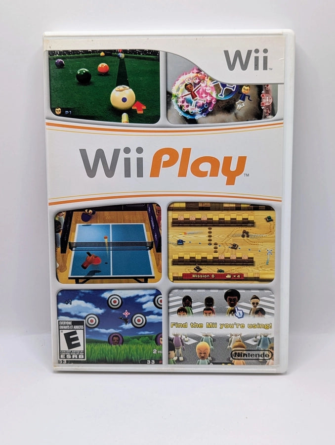 Wii Sports Console - Black + Wii Play / Sports