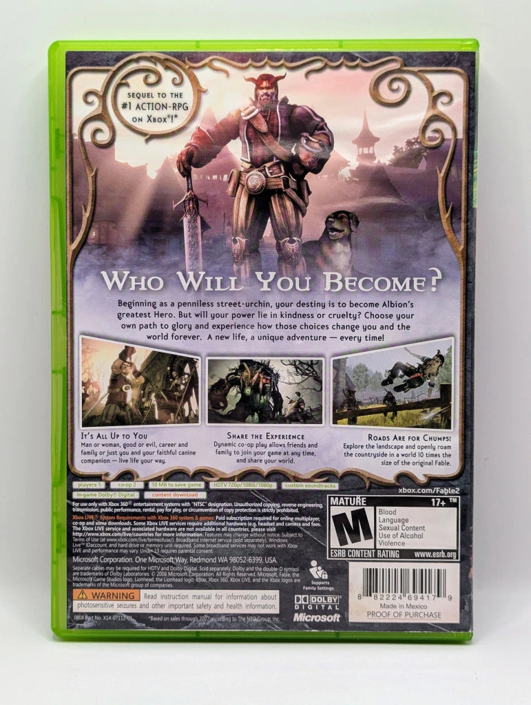 Fable II [No Manual] [Condition]