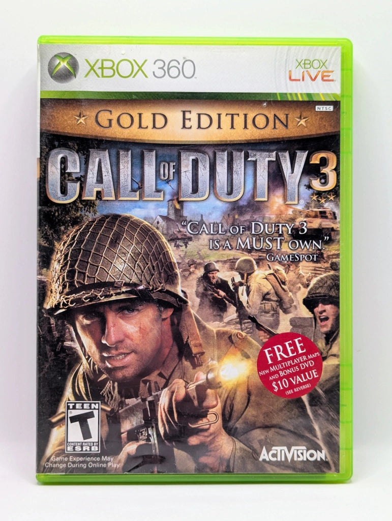 Call of Duty 3 [Édition Gold] [État]