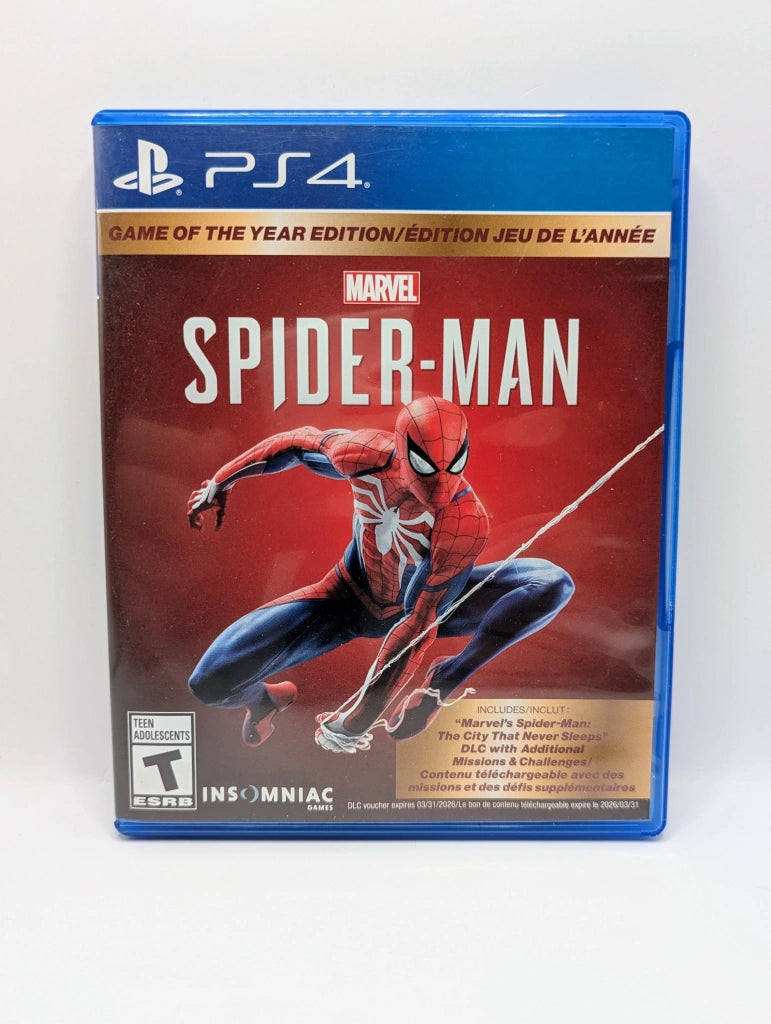 Marvel Spiderman [Game of the Year]