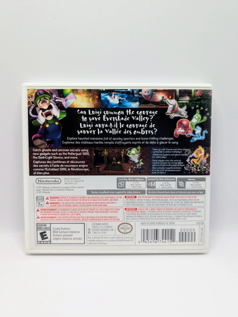 Luigi's Mansion Dark Moon [No Manual] [Nintendo Selects]