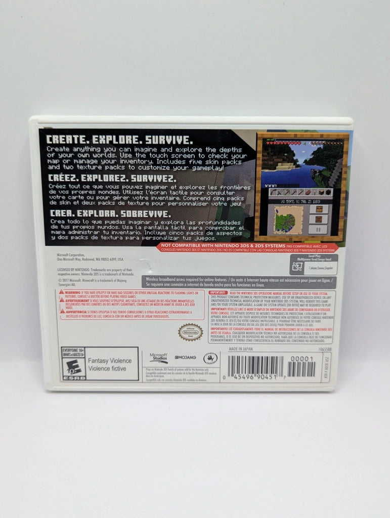 Minecraft New Nintendo 3DS Edition