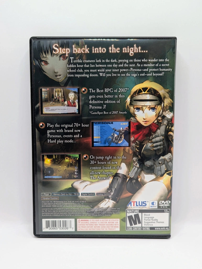 Shin Megami Tensei: Persona 3 FES