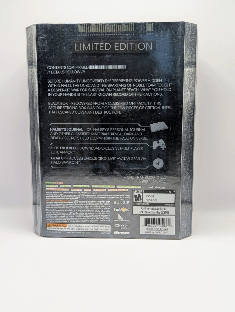 Halo Reach [Limited Edition]