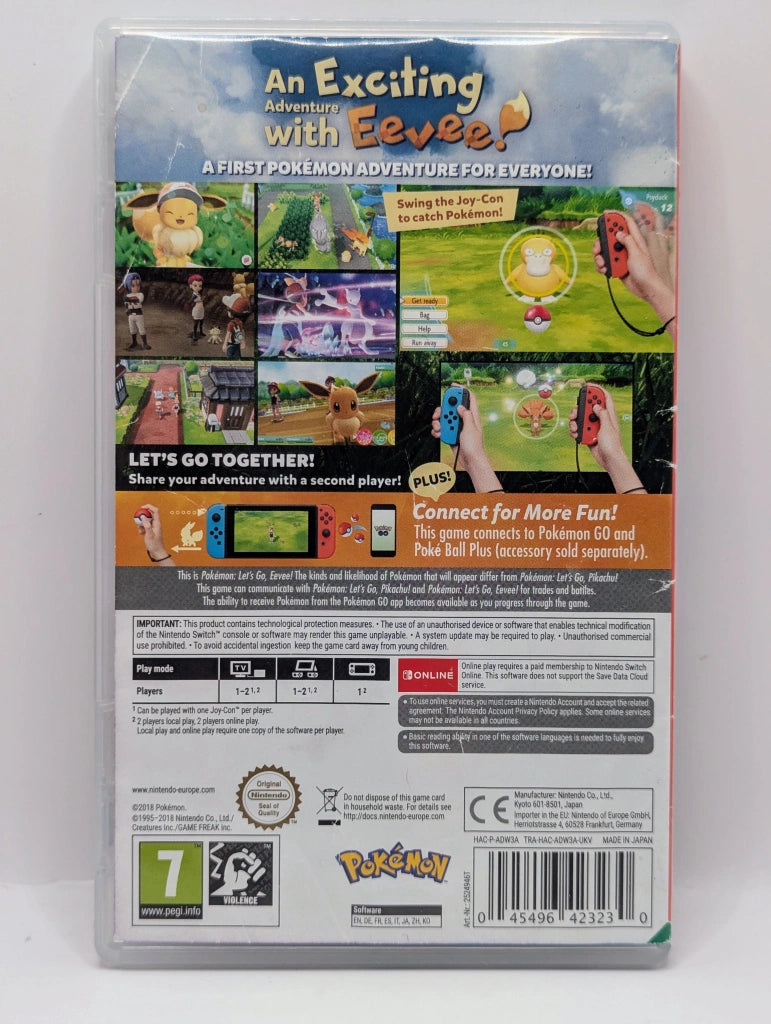 Pokemon: Let's Go Evee! [PAL] [Condition]