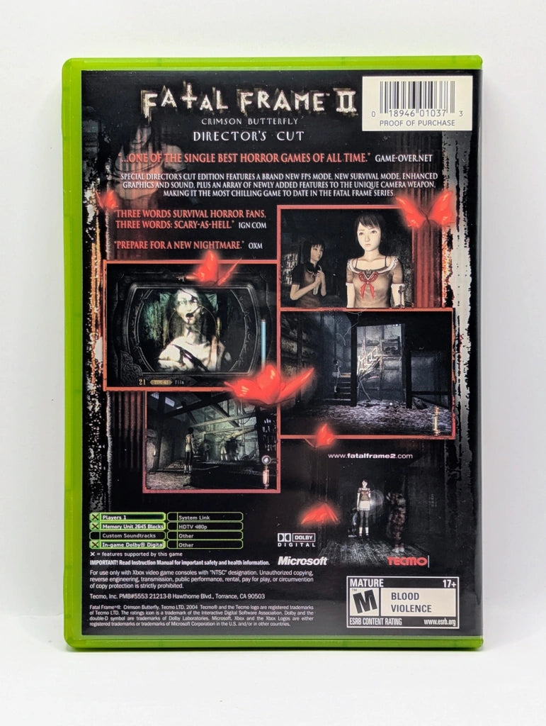 Fatal Frame 2: Crimson Butterfly