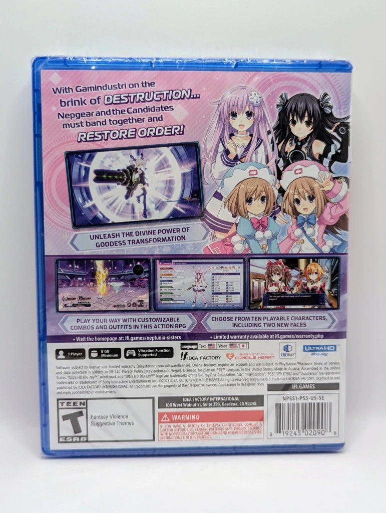 Neptunia Sisters VS Sisters [NEW]