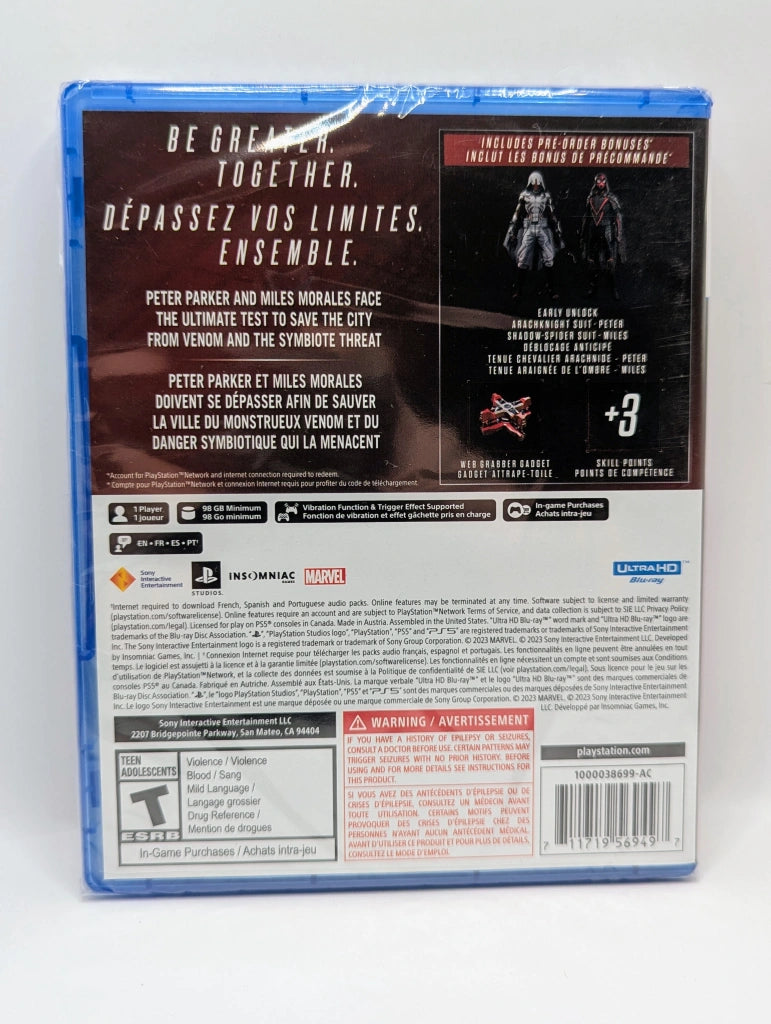 Marvel Spiderman 2 [Launch Edition] [NEW]