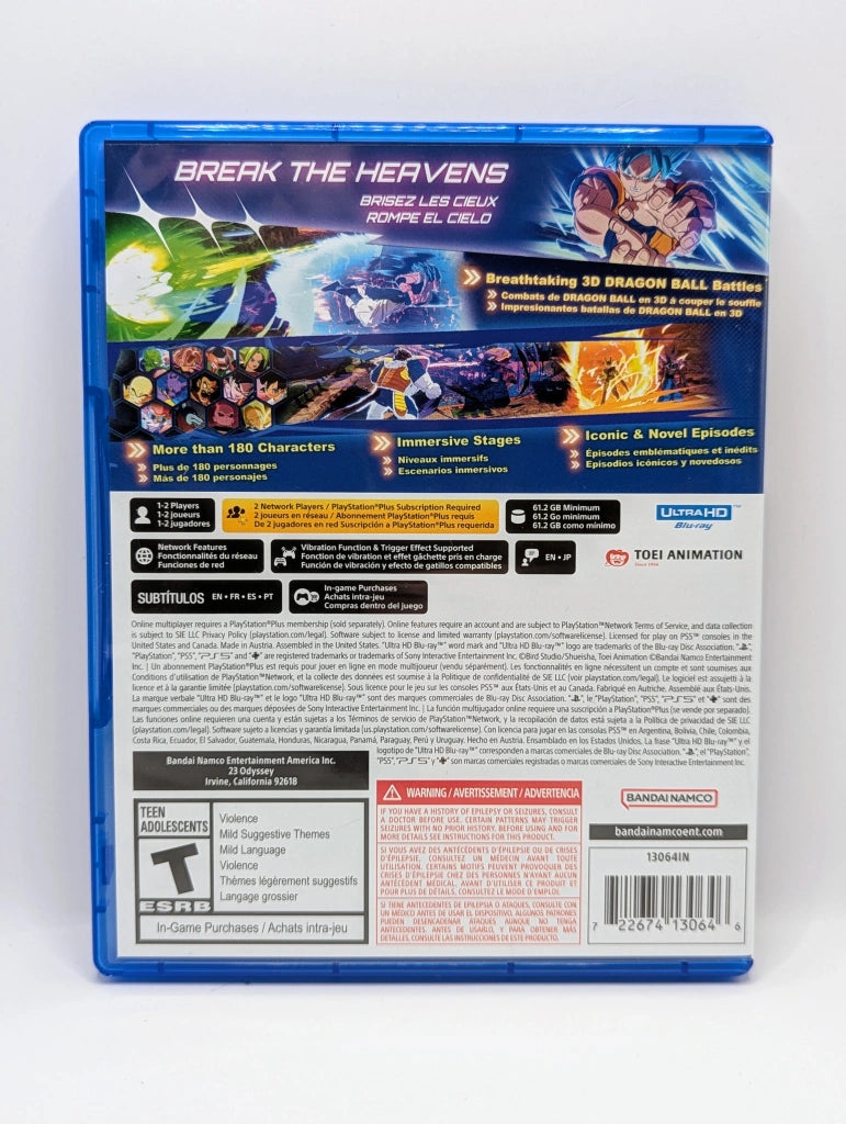 Dragon Ball Z Sparkling Zero