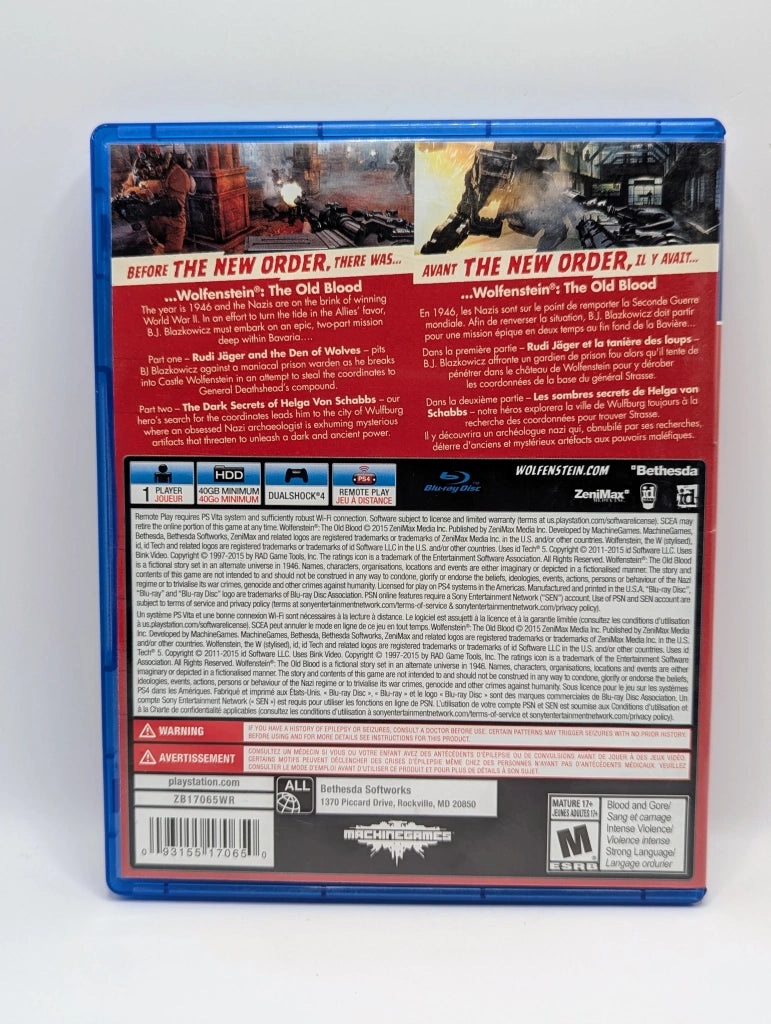 Wolfenstein: The Old Blood