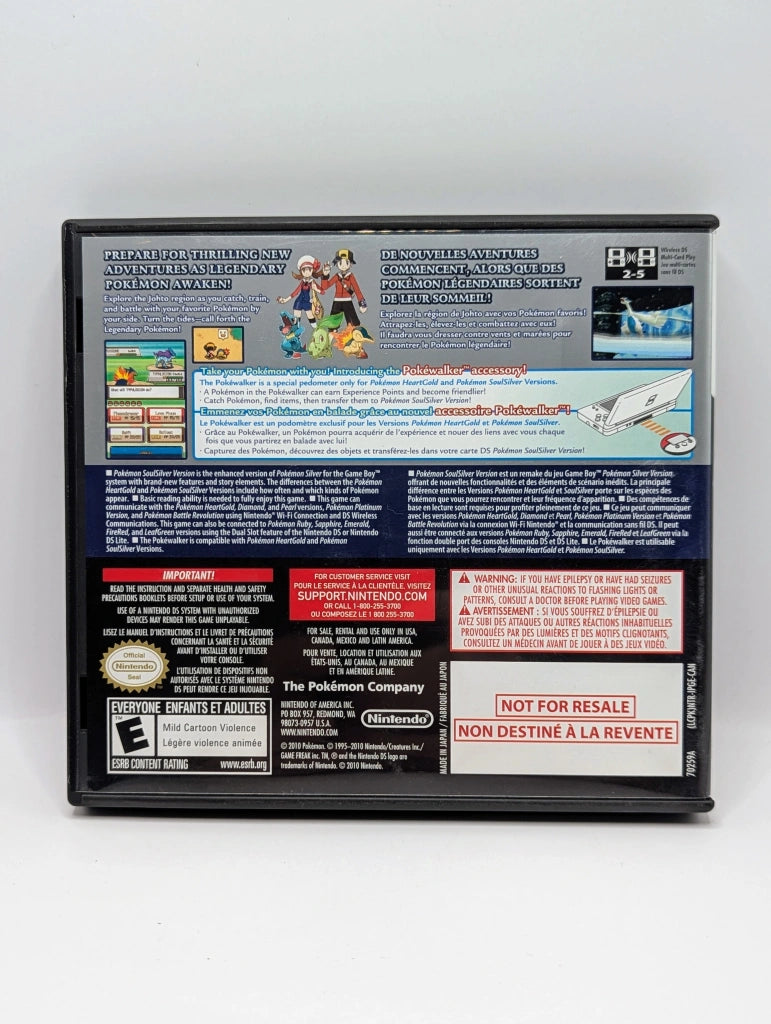 Pokemon SoulSilver [Not For Resale]