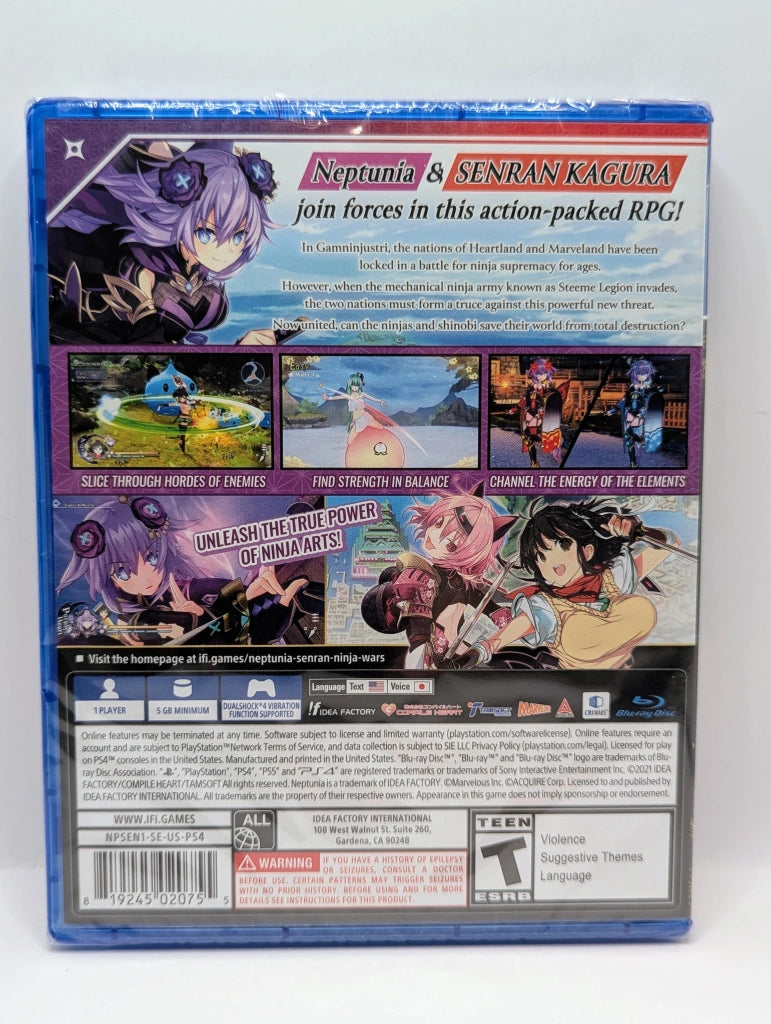 Neptunia X Senran Kagura: Ninja Wars [NEW]