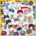 Free Gift: Mystery Gaming Keychain and 5 Gaming Stickers!