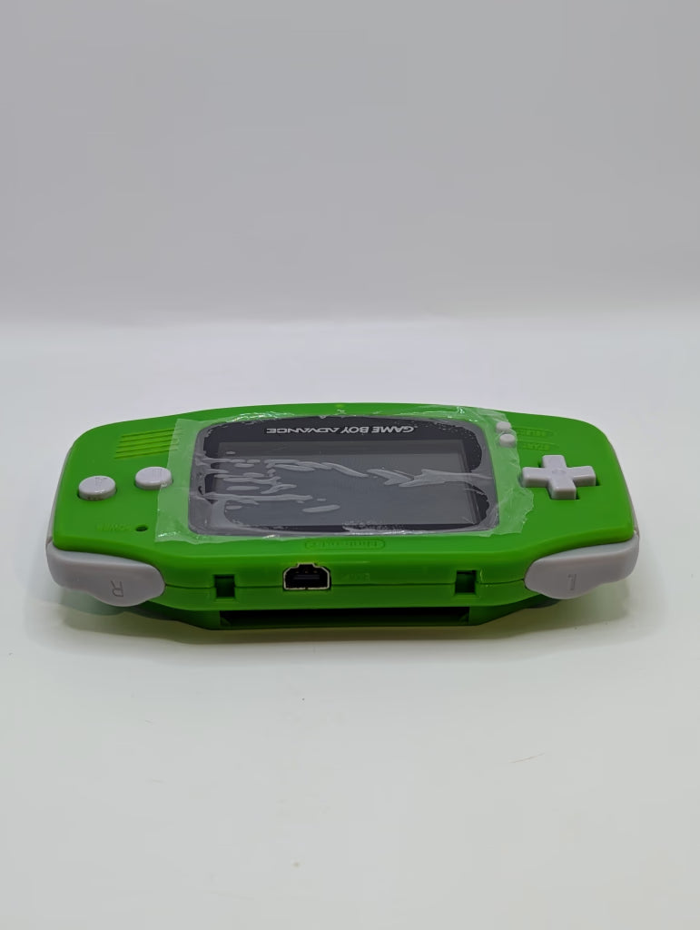 Custom Lime Green Gameboy Advance System