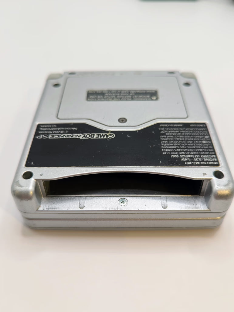 Platinum Gameboy Advance SP