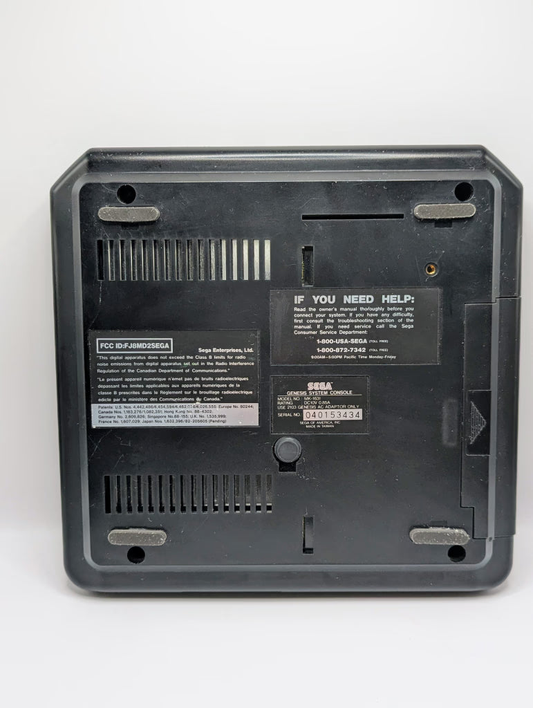 Sega Genesis Model 2 Console + Sonic The Hedgehog