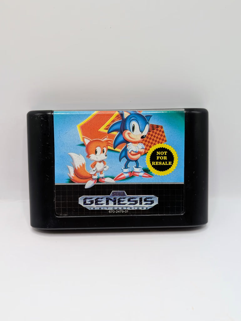 Sega Genesis Model 2 Console + Sonic The Hedgehog