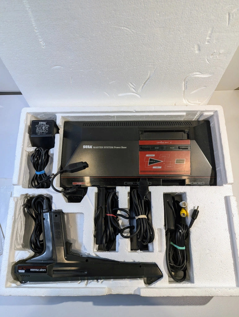 Sega Master System Console [Arcade Hit Hang On & Safari Hunt]