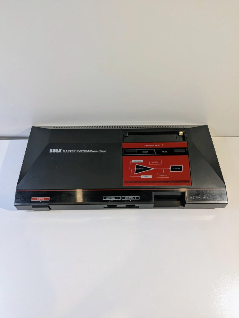 Sega Master System Console [Arcade Hit Hang On & Safari Hunt]